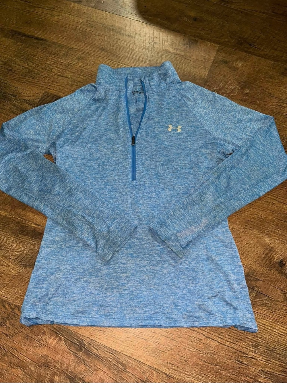 Under Armour Heathered Sky Blue Women’s 1/4 Zip Pullover